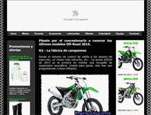 Tablet Screenshot of navarrokawasaki.es